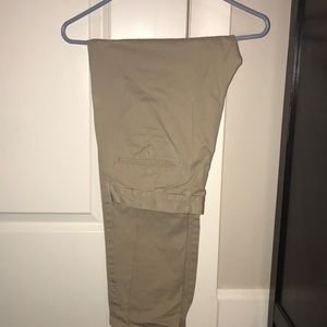 J Crew Sutton khaki pants